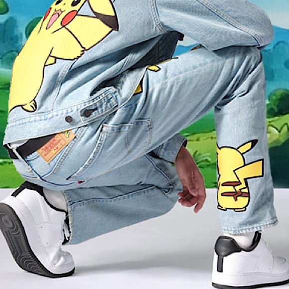 NWOT Levi’s x Pokémon 551 Z Straight - Picture 3 of 16